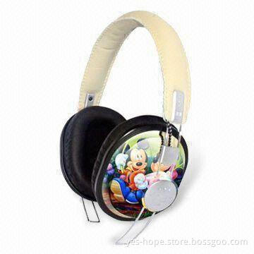 DJ Headphone with 3.5mm Stereo Plug and 100mW Maximum Input Power